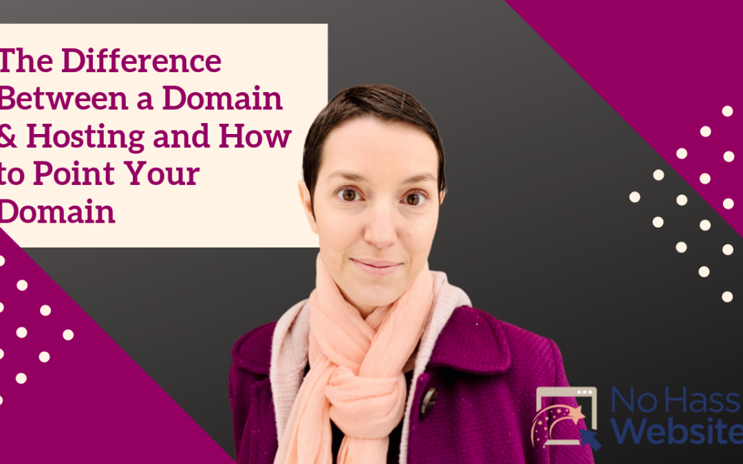 No Hassle Tutorials: The Difference Between a Domain & Hosting and How to Point Your Domain